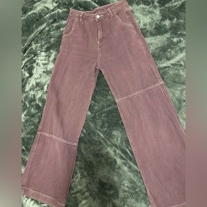 size 2 / XS high waisted, wide legged jeans
